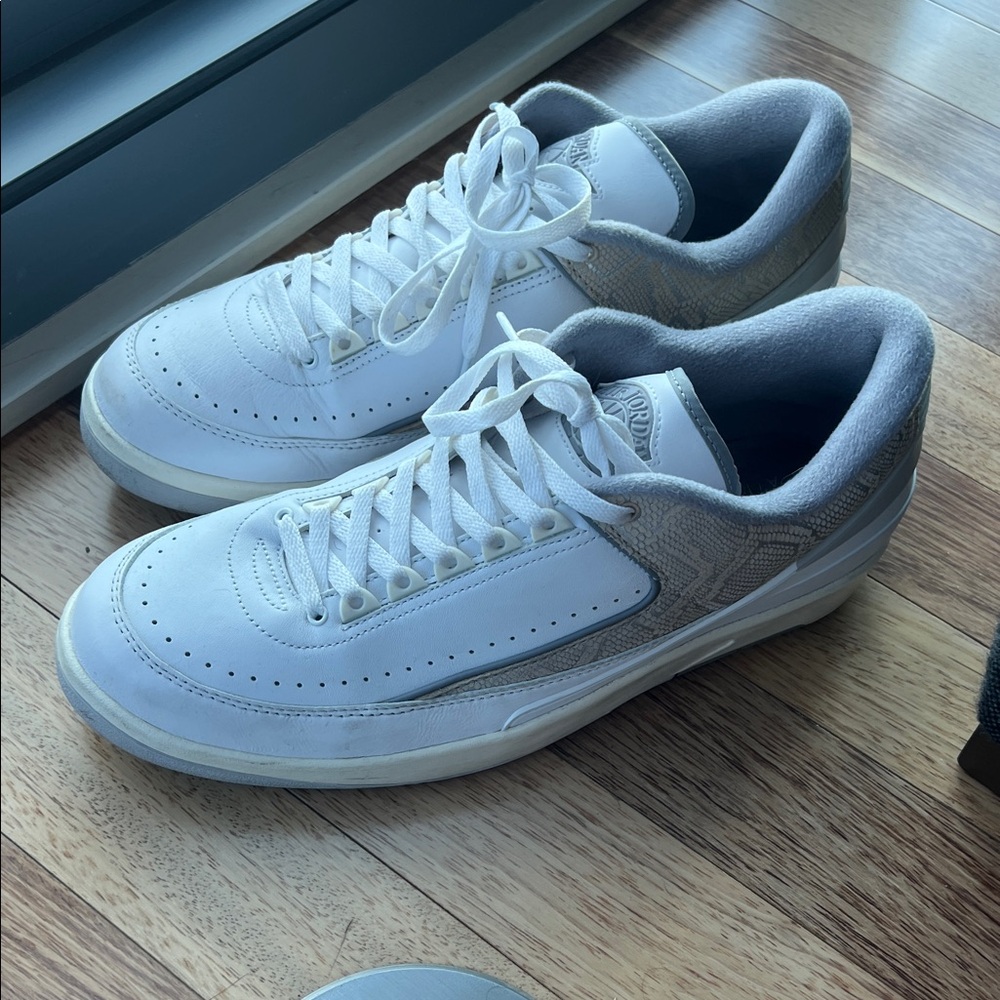 Nike Air Jordan 2 Retro Low ‘Python’ White Cement Grey